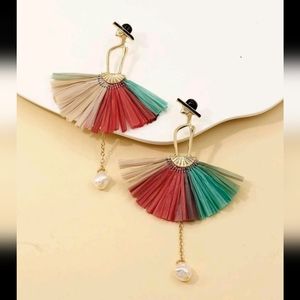 Lady In Skirt Earrings